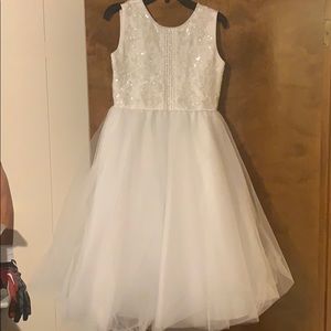 Joan callabrese flower girl or communion gown